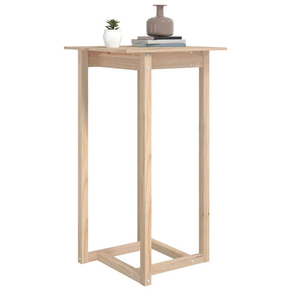 vidaXL Bar Table 60x60x110 cm Solid Wood Pine 5