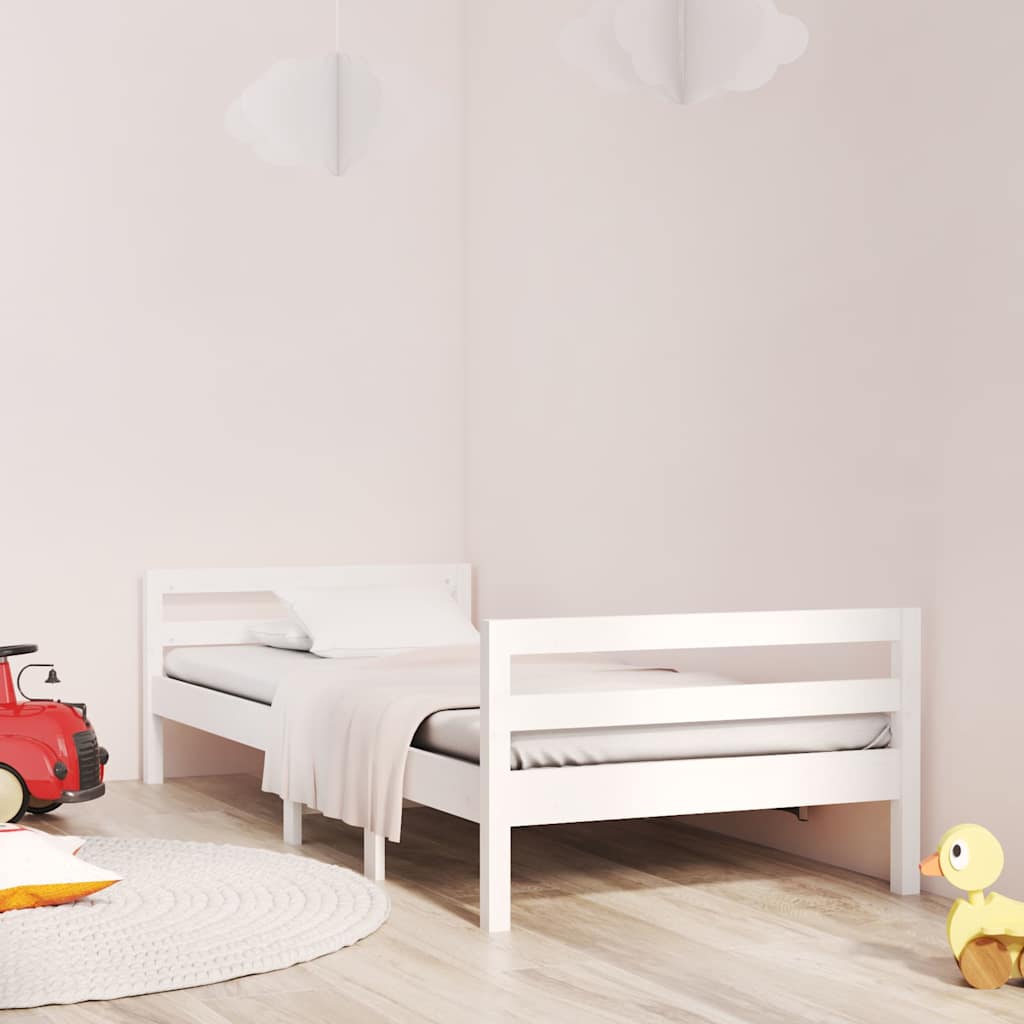 vidaXL Bed Frame without Mattress Solid Wood Pine