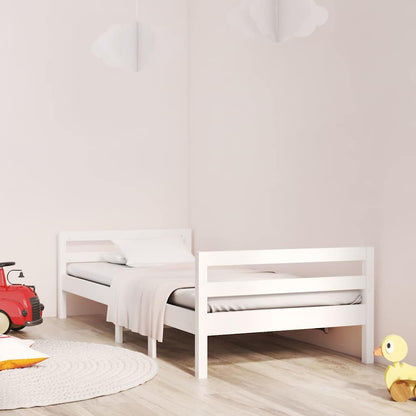 vidaXL Bed Frame without Mattress Solid Wood Pine