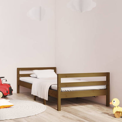 vidaXL Bed Frame without Mattress Solid Wood Pine