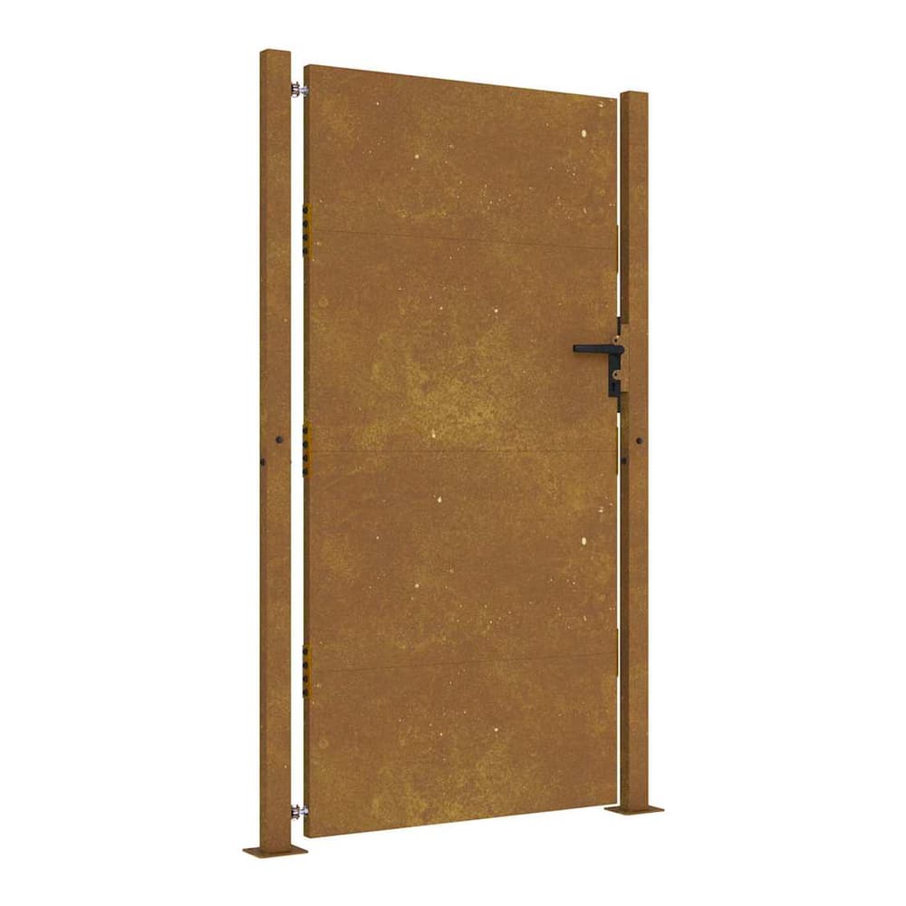 Garden Gate Corten Steel 100 x 175 cm