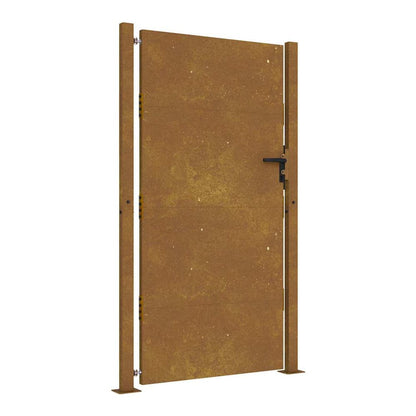 Garden Gate Corten Steel 100 x 175 cm