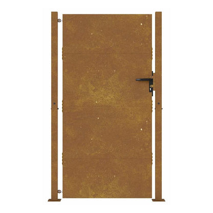 Garden Gate Corten Steel 100 x 175 cm