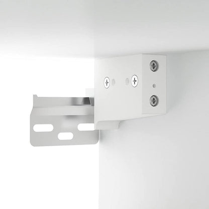 vidaXL Wall Cabinet White 80x33x80 cm Engineered Wood 5