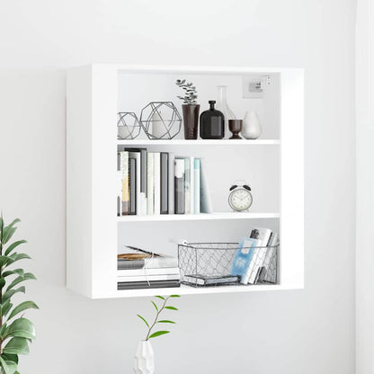vidaXL Wall Cabinet White 80x33x80 cm Engineered Wood 1