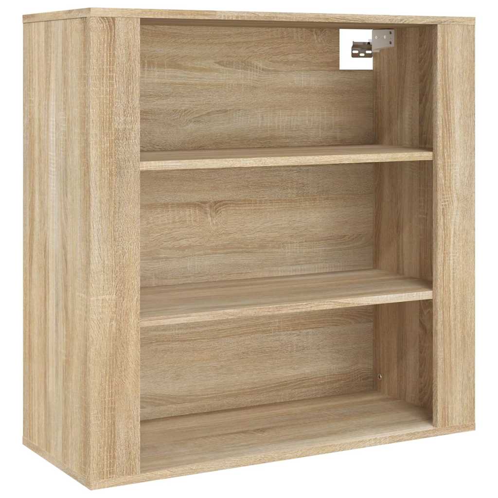 vidaXL Wall Cabinet Sonoma Oak 80x33x80 cm Engineered Wood 2