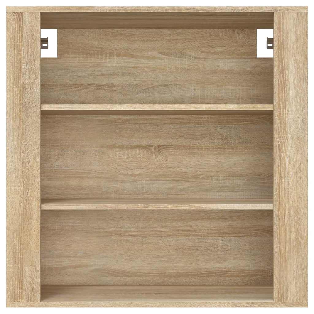 vidaXL Wall Cabinet Sonoma Oak 80x33x80 cm Engineered Wood 3