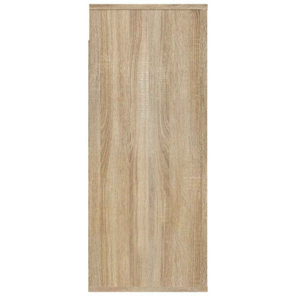 vidaXL Wall Cabinet Sonoma Oak 80x33x80 cm Engineered Wood 4