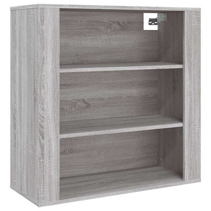 vidaXL Wall Cabinet Grey Sonoma 80x33x80 cm Engineered Wood 2