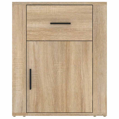vidaXL Bedside Cabinet Sonoma Oak 50x36x60 cm Engineered Wood 6