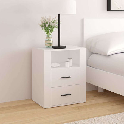 vidaXL Bedside Cabinet 50x36x60 cm Engineered Wood