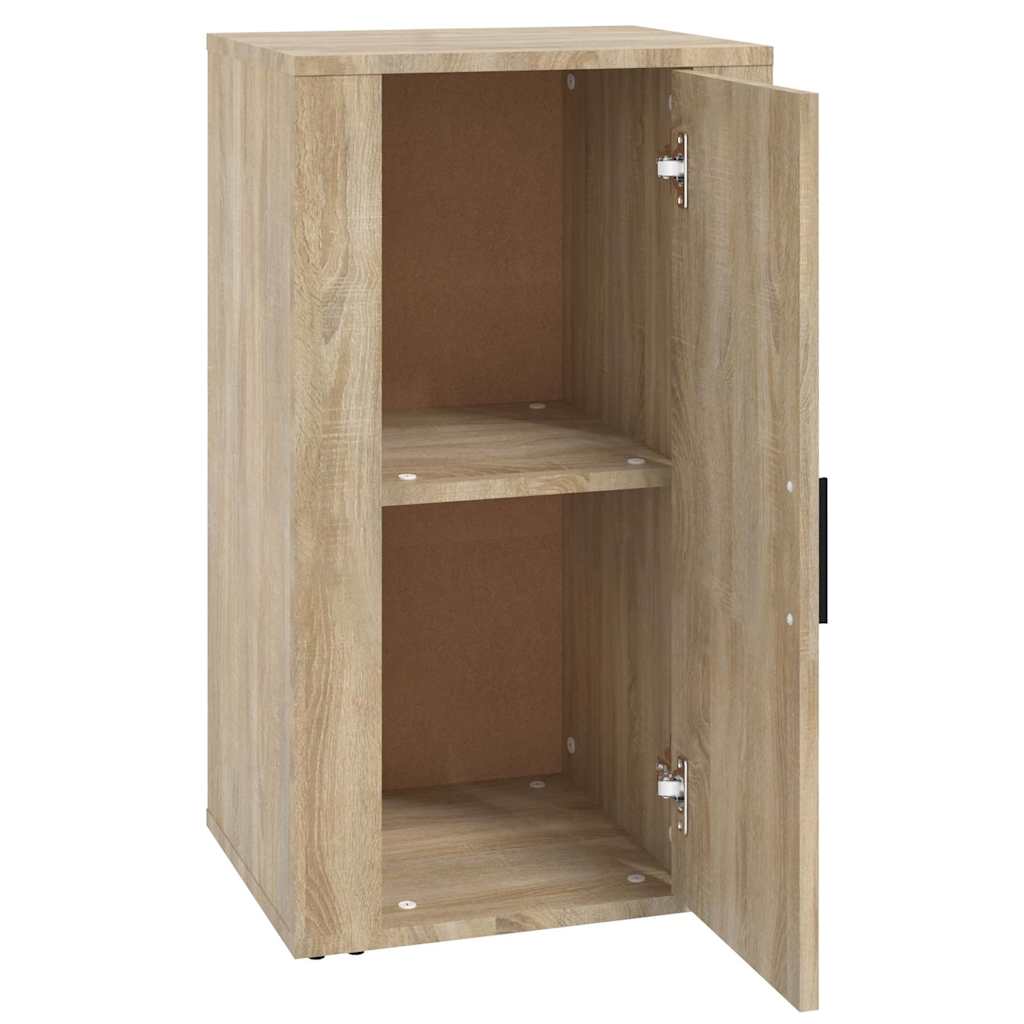 vidaXL Sideboard Sonoma Oak 40x33x70 cm Engineered Wood 4