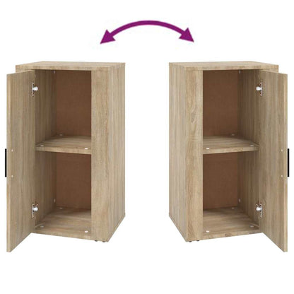 vidaXL Sideboard Sonoma Oak 40x33x70 cm Engineered Wood 6