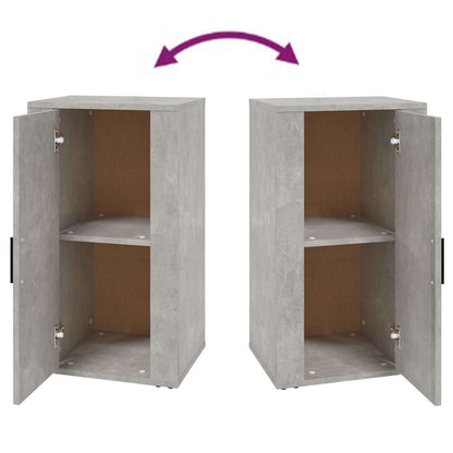 vidaXL Sideboard Concrete Grey 40x33x70 cm Engineered Wood 6