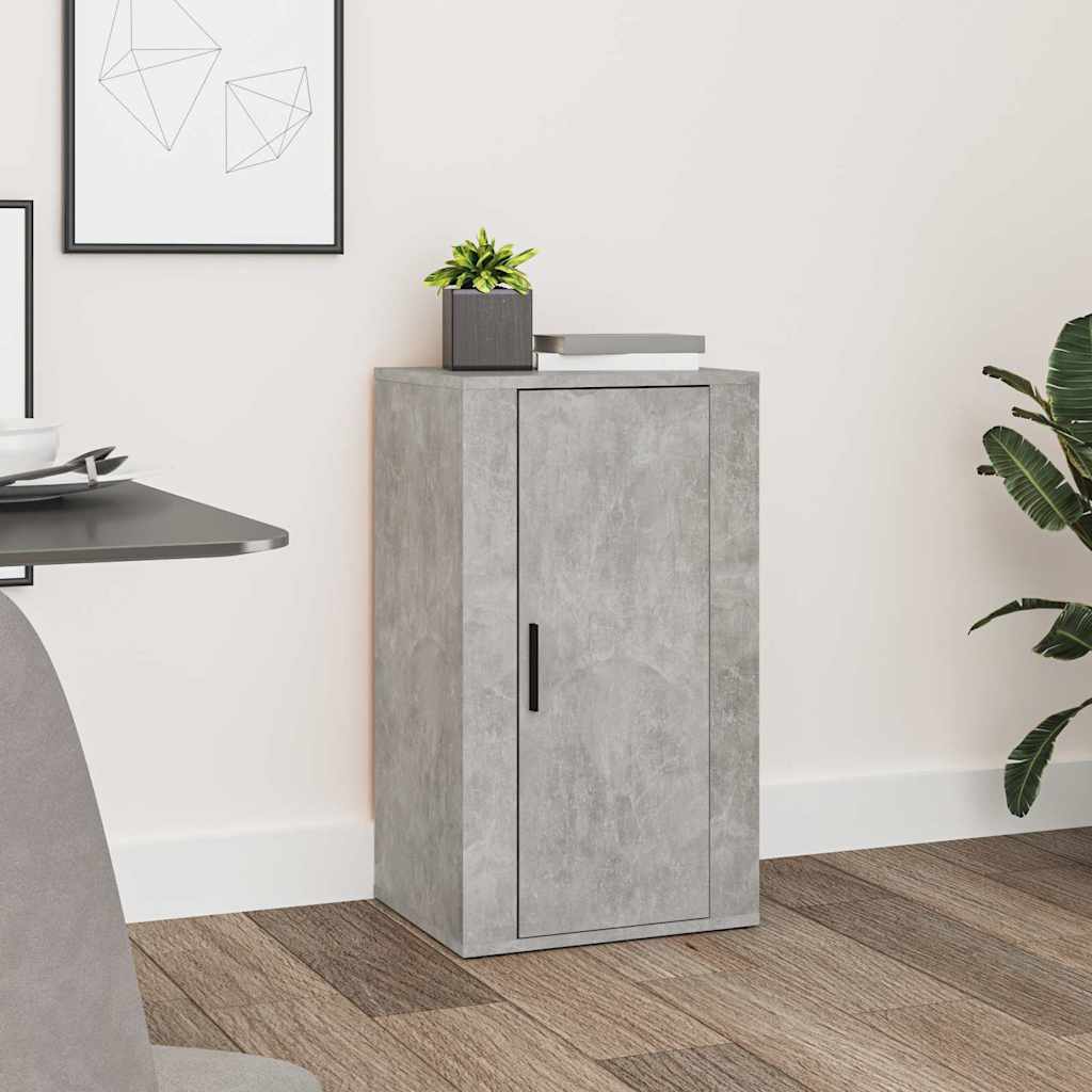 vidaXL Sideboard Concrete Grey 40x33x70 cm Engineered Wood 1
