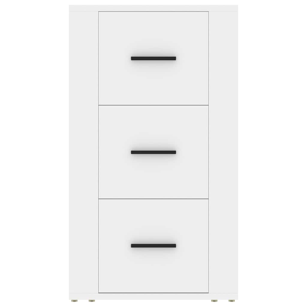 vidaXL Sideboard White 40x33x70 cm Engineered Wood 3