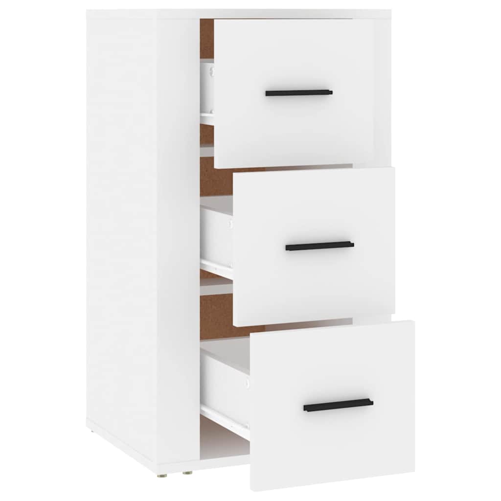 vidaXL Sideboard White 40x33x70 cm Engineered Wood 4