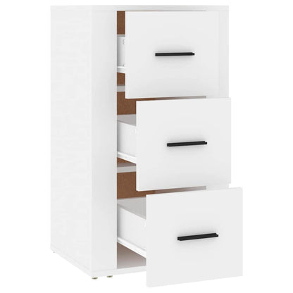 vidaXL Sideboard White 40x33x70 cm Engineered Wood 4