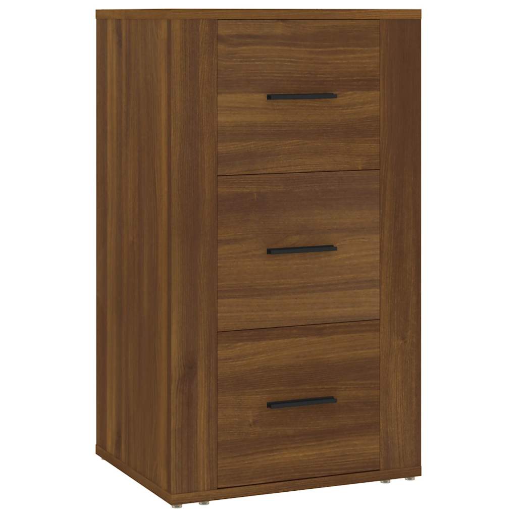 vidaXL Sideboard Brown Oak 40x33x70 cm Engineered Wood 2