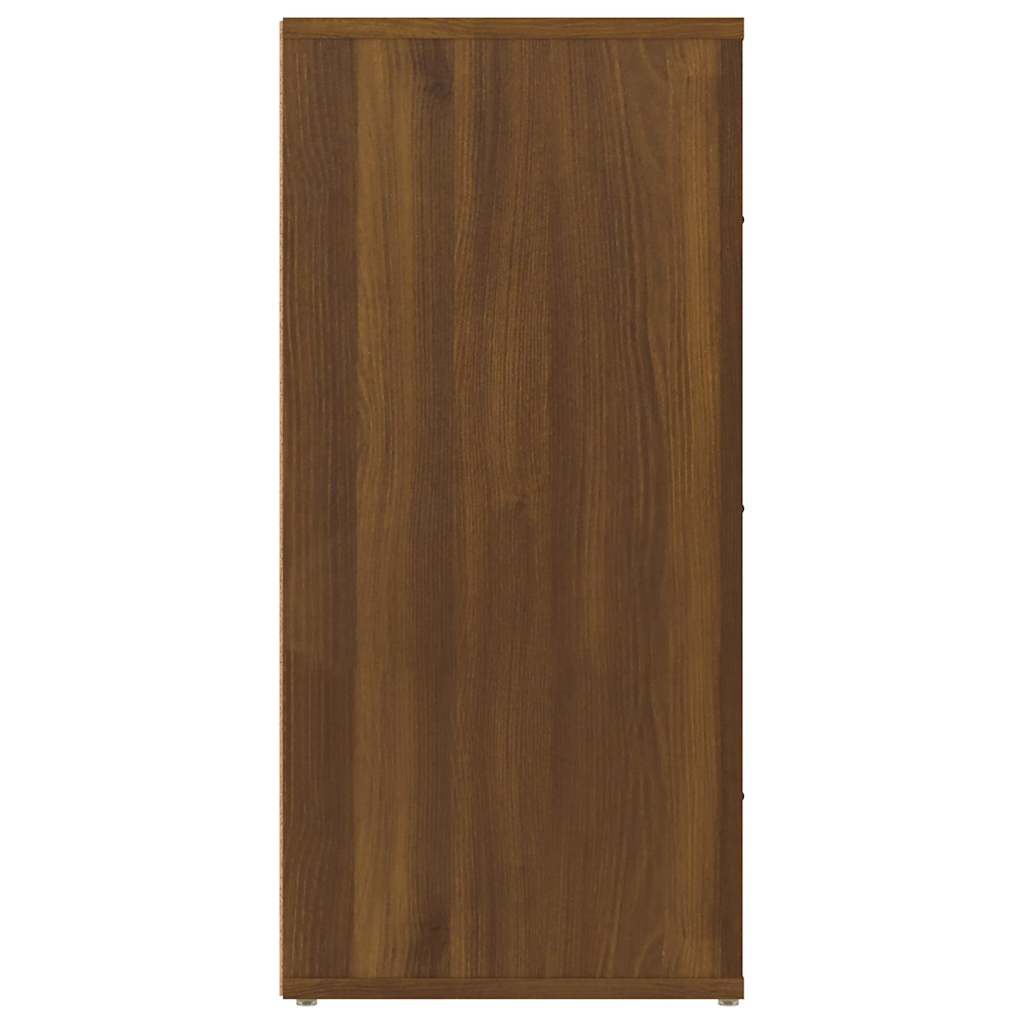 vidaXL Sideboard Brown Oak 40x33x70 cm Engineered Wood 5