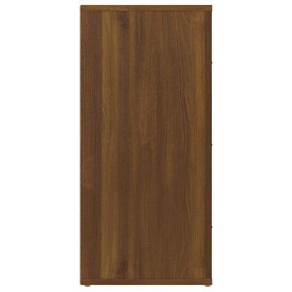 vidaXL Sideboard Brown Oak 40x33x70 cm Engineered Wood 5