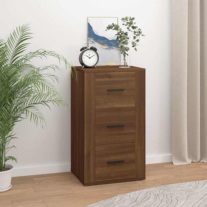 vidaXL Sideboard Brown Oak 40x33x70 cm Engineered Wood 1