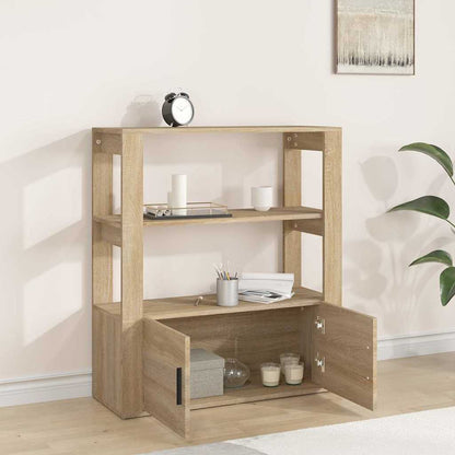 vidaXL Sideboard | Sonoma Oak | Engineered Wood | Medium | Sideboard 3