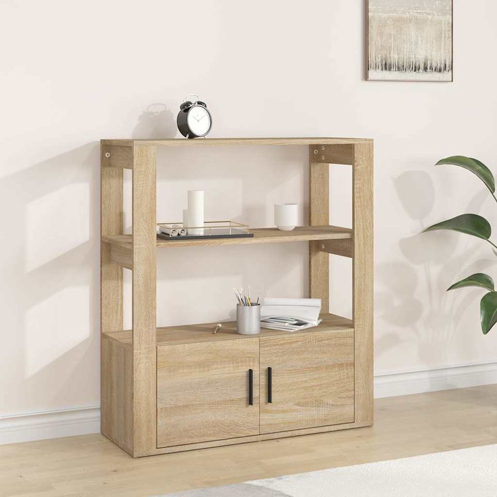 vidaXL Sideboard | Sonoma Oak | Engineered Wood | Medium | Sideboard 1