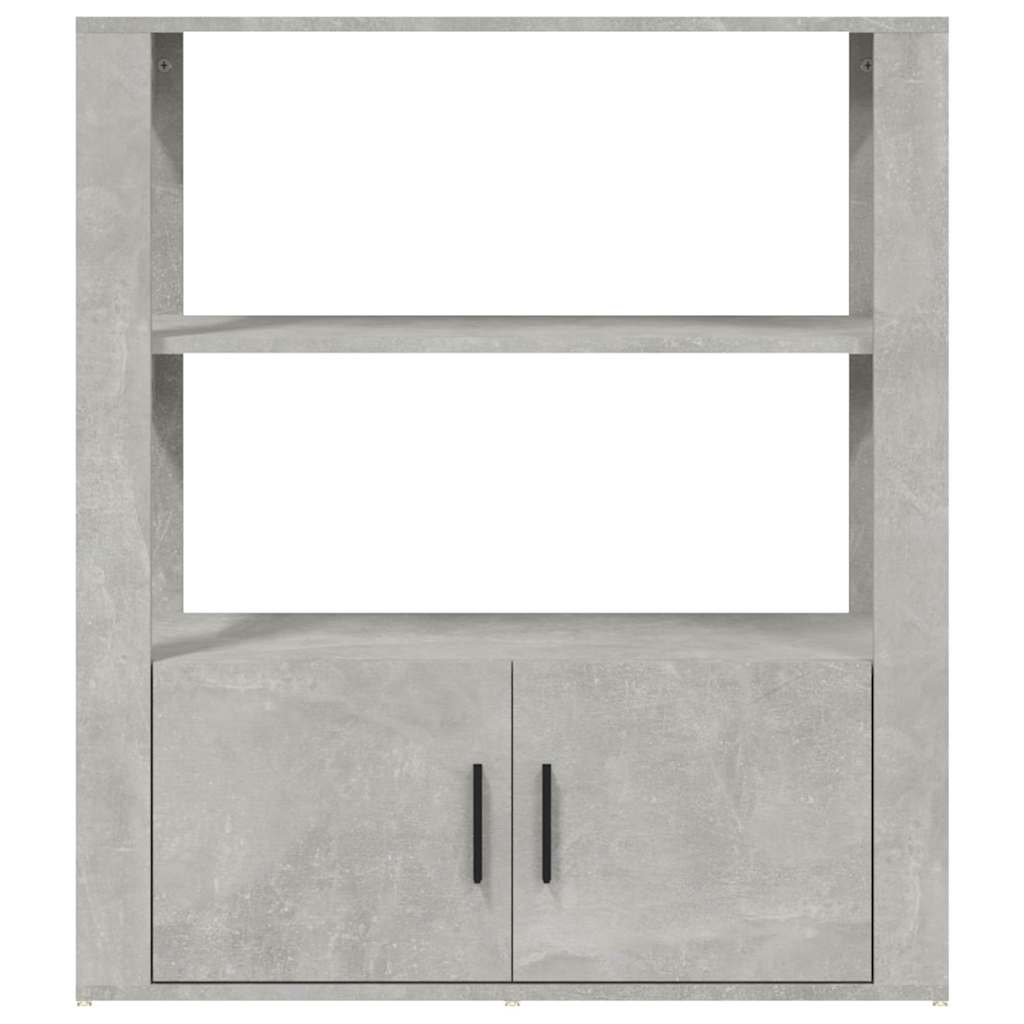 vidaXL Sideboard | Concrete grey | Engineered wood | 80x30x90 cm | Sideboard 6