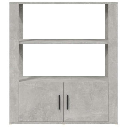 vidaXL Sideboard | Concrete grey | Engineered wood | 80x30x90 cm | Sideboard 6