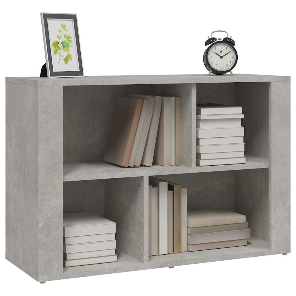 vidaXL Sideboard Concrete Grey 80x30x54 cm Engineered Wood 4