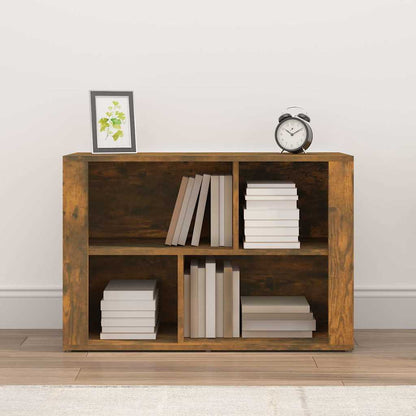vidaXL Sideboard Smoked Oak 80x30x54 cm Engineered Wood 3