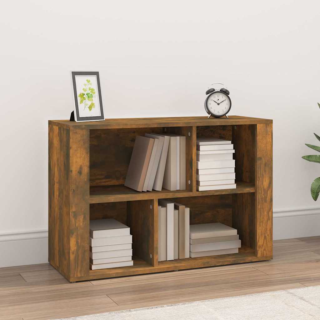 vidaXL Sideboard Smoked Oak 80x30x54 cm Engineered Wood 1