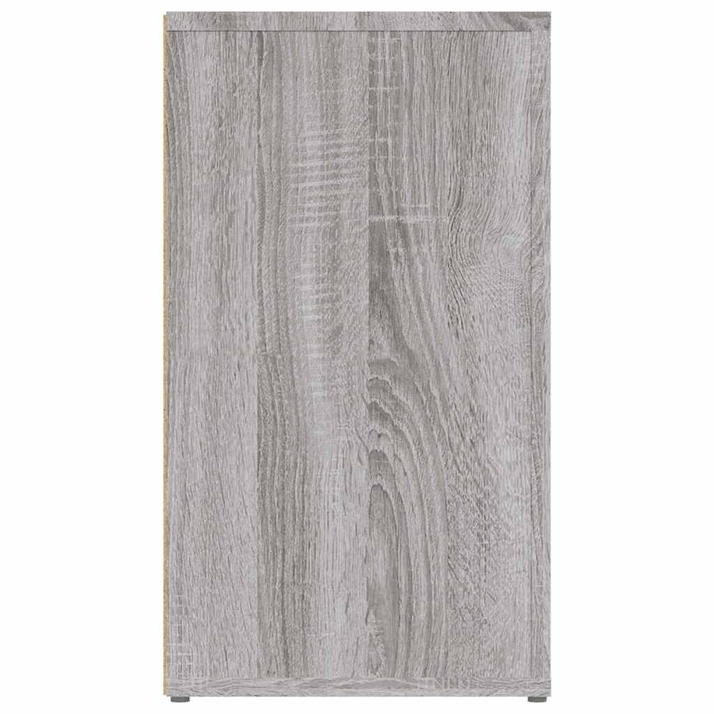 vidaXL Sideboard Grey Sonoma 80x30x54 cm Engineered Wood 6
