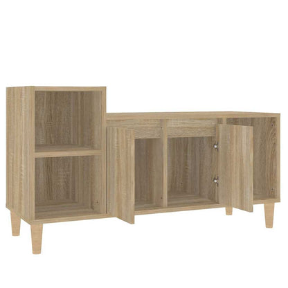 vidaXL TV Cabinet Sonoma Oak 100x35x55 cm Engineered Wood 6