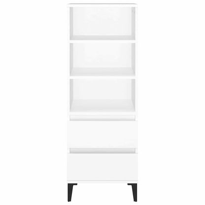 vidaXL Highboard White 40x36x110 cm Engineered Wood 4