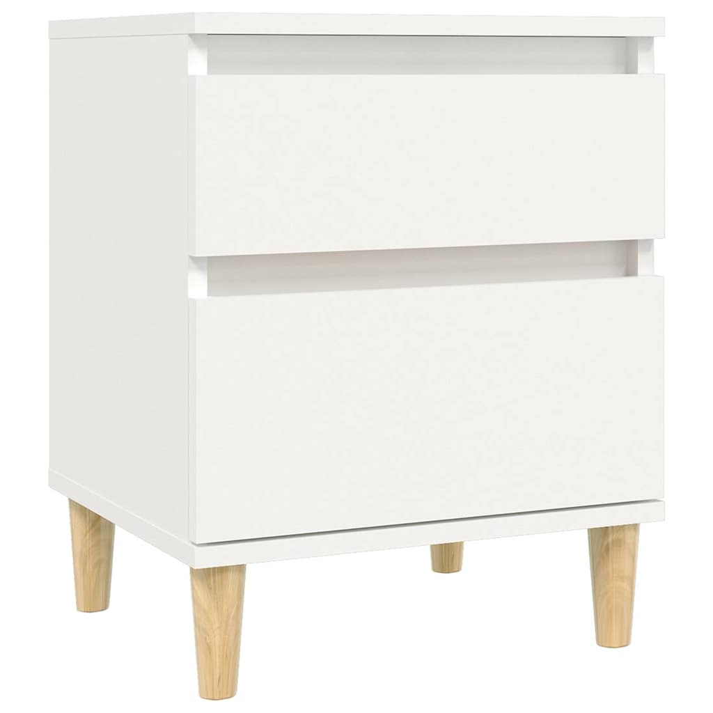 vidaXL Bedside Cabinet | Set of 2 | White 5