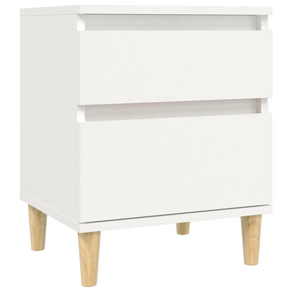 vidaXL Bedside Cabinet | Set of 2 | White 5