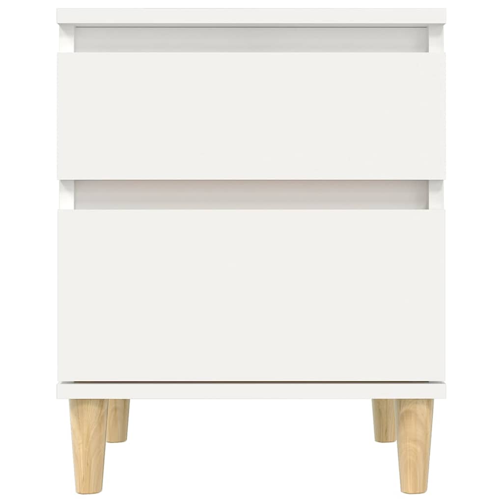 vidaXL Bedside Cabinet | Set of 2 | White 6
