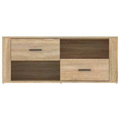 vidaXL TV Cabinet Sonoma Oak 100x35x40 cm Engineered Wood 6
