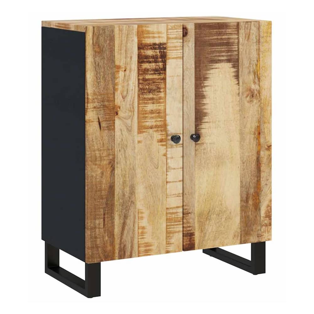 Sideboards 3 pcs Rough mango wood