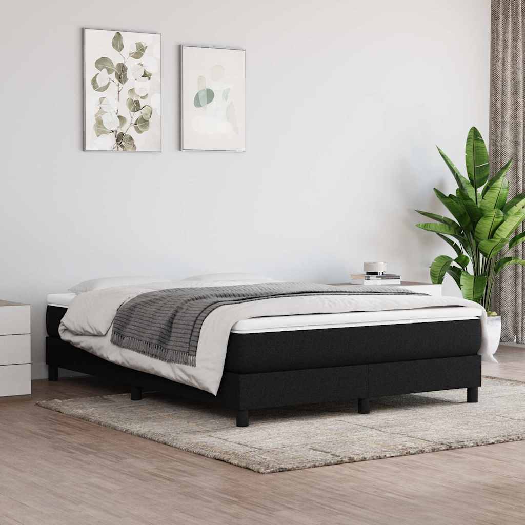 vidaXL Box Spring Bed Frame Single Fabric