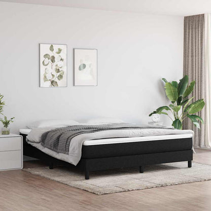 vidaXL Box Spring Bed Frame Single Fabric