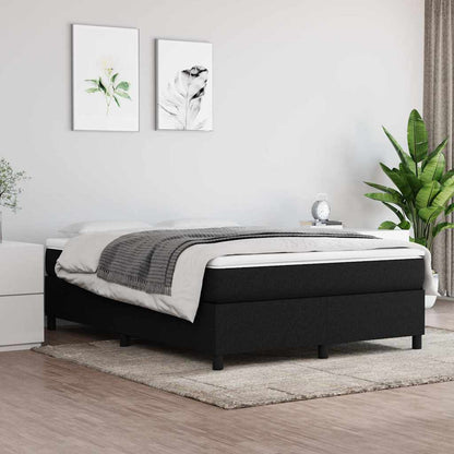 vidaXL Box Spring Bed Frame Single Fabric