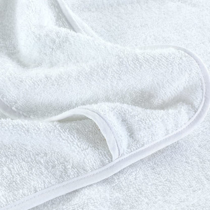 vidaXL Beach Towels 6 pcs White 60x135 cm Fabric 400 GSM 6