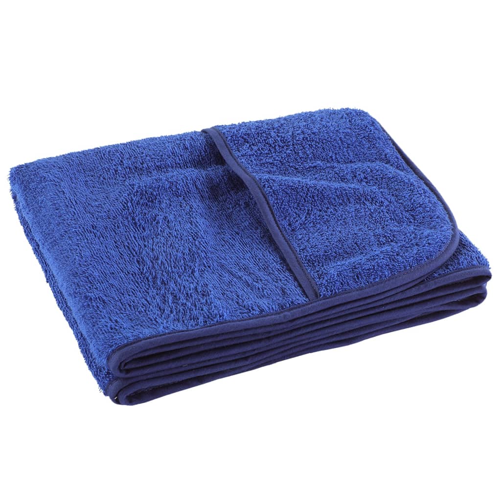 vidaXL Beach Towels 6 pcs Royal Blue 60x135 cm Fabric 400 GSM 5