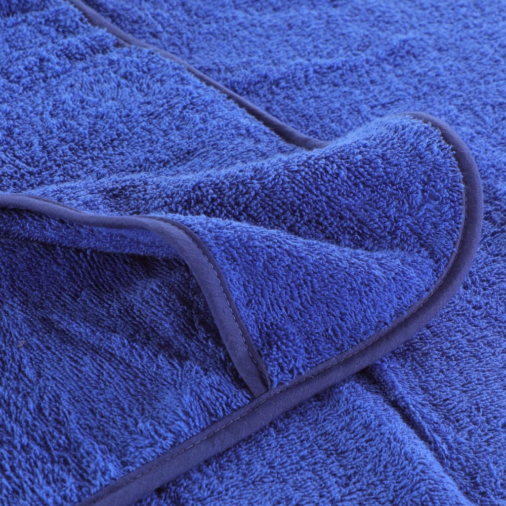vidaXL Beach Towels 6 pcs Royal Blue 60x135 cm Fabric 400 GSM 6