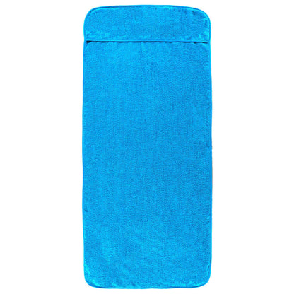 vidaXL Beach Towels 6 pcs Turquoise 60x135 cm Fabric 400 GSM 4