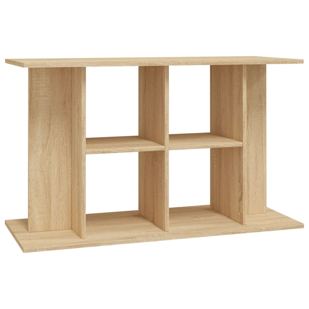 vidaXL Aquarium Stand Sonoma Oak 100x40x60 cm Engineered Wood 2
