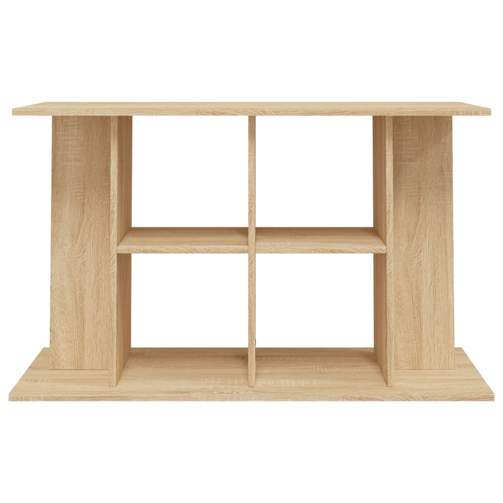 vidaXL Aquarium Stand Sonoma Oak 100x40x60 cm Engineered Wood 4
